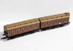 Marklin Ho 4208 Double Wagon Compartment Prussian Passenger Car 3RD Fitted. Fixed Price $75.67.