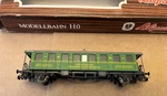 Liliput Ho Train Passenger Car - Gastezug Feldschlosschen (green Color). Fixed Price $30.00.
