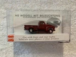 Busch #5643 Ho Scale Chevy Red Pickup Truck With Lights 1:87. Fixed Price $29.99.