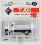 Boley 4034-77 1:87 Dept 1-87 2-AXLE Long Stake Bed Truck White/white. Fixed Price $11.04.