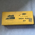 Ambroid K-1 Ho Scale B&m Snow Plow Wood Car In Box Rare Used. Fixed Price $37.00.