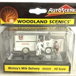 Woodland Scenics AS5529 Ho Scale Mickey's Milk Delivery Nip. Fixed Price $26.00.