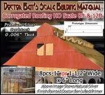 Corrugated Roofing/siding Ho-tan/metallic Doctor Ben Scale Consortium *new*. Fixed Price $10.11.
