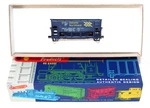 Roundhouse 1418 Ore Car Kit Ontario Northland 6071 Dark Blue Nib. Fixed Price $14.99.