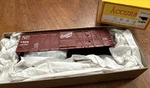 Accurail Ho Kit #4214 40 Ob Wood Box Car Steel End Cb&q Burlington 16380 Nos Ny. Fixed Price $15.32.