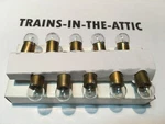 Lionel Bulbs #53 Tw & Lw Transformer Many Items 10 Ea 14 Volt Bayonet. Fixed Price $8.50.