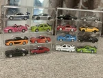 1/32 Acrylic Diecast 8 Car Display Case With Locking Latch, Stackable Hanged.. Fixed Price $34.95.