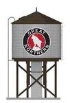 Broadway Limited Imports 7918 Ho Scale Wood Water Tower - Great Northern Gn (ope. Fixed Price $79.99.