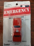 Boley 2023-1 Ho Red Emergency Fire Car. Fixed Price $28.50.