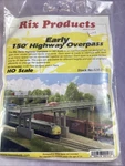 Rix (ho-scale) #628-0103 Early 150' Highway Overpass Kit Nib. Fixed Price $32.99.