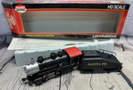 Model Power 0-4-0 Shifter & Tender No 96634 Atsf 6635 W/knuckle Coupler Ho Locom. Fixed Price $45.00.