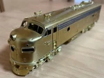 Overland Emd FP-9 C&nw Ho 1/87 Scale Brass Unpainted Diesel Locomotive. Fixed Price $241.00.