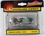 Woodland Scenics - AS5526 Lubeners Loading Autoscenes Ho Scale Nib. Fixed Price $14.99.