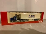 Herpa #6032 Kenworth Long 10 Wheel Cab W/40' Reefer Trailer "c.r.s." H.o. 1/87. Fixed Price $29.99.