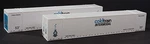 Con-cor 488159 Ho Cold Train Thermoking 53' Reefer Container Set #1. Fixed Price $25.48.