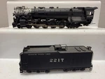 Pacific Fast Mail Brass Ho Gauge Mopac Northern 4-8-4 #2217 Steam Does Not Run. Fixed Price $425.00.