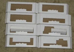Lionel Ho 57 Freight Inserts (8), Reproduction. Fixed Price $24.00.