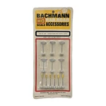 Bachmann Ho Scale Train Accessories 2307 Corner Signs Traffic Lights New Sealed. Fixed Price $12.34.