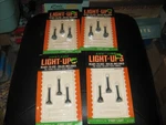 Vintage Life Like Ho Ups Street Lights New Old Stock (4 Sets). Fixed Price $24.99.
