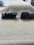 Ahm & Q Burlington Route Ho Scale Locomotive And Tender #505. Fixed Price $55.00.
