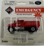 Ho 1:87 Boley 4023-11 International 4X4 Crew Cab Stake Fire Truck Red. Fixed Price $19.95.