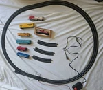 Ho Scale Electric Train Collection Engine Works Great With Case. Fixed Price $100.00.