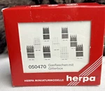 Ho 1:87 Herpa # 50470 Gas Cylinders On Pallets (12 Pcs) Colors Nip. Fixed Price $32.00.