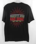Loomstate Custom Sheetz Run And Done Employee Adult Team Black T-shirt. Fixed Price $16.00.