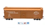 Vm 2825 - Ho Scale Atlas Usra Rebuilt Steel 40' Box Car. Fixed Price $56.94.