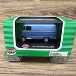 Model Power Minis Mercedes Benz L319 Van Blue Ho Scale 1:87 Nib Diecast 19400. Fixed Price $15.99.
