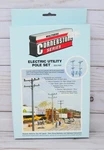 Walthers Cornerstone 933-3101 Electric Utility Pole Set Ho Open Box Sealed Parts. Fixed Price $7.95.