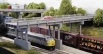Rix (ho-scale) #628-0103 Early 150' Highway Overpass Kit Nib. Fixed Price $39.95.
