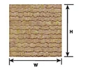 Plastruct - Plastic Pattern Sheet Ho (1:100) Wood Shake Shingle 2 Pack 91656. Fixed Price $20.77.
