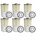6PCS FS19765 Fuel/water Separator Element For Cummins Isx Engine P550851 PF7930. Fixed Price $55.49.