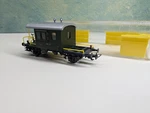 Liliput Ho Scale Train Crew Wagon, Van Sbb-ffs #db 10451 Read. Fixed Price $29.50.