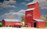 Walthers Cornerstone 933-3036 Ho Scale Farmers Rural Grain Elevator. Fixed Price $42.99.