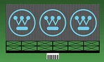 Miller Engineering 881551 Ho/o Westinghouse Animated Neon Billboard. Fixed Price $57.94.