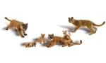 Woodland Scenics Ho Scale Animals Cougars Cubs A1949. Fixed Price $21.16.