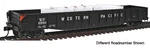 Walthers Ho Proto 52' 6" Drop End Mill Gondola Kit Western Pacific 920-54097 Wp. Fixed Price $29.99.