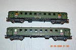 Ho Liliput L350081 Rhein Army British Forces Passenger Wagon Coach Cars. Fixed Price $85.00.