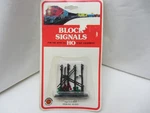 Bachmann Trains Ho Scale Block Signals Pack Of #42-2101. Fixed Price $12.00.