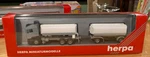 Rare Herpa Ho 1/87 Man Tractor & Double Fuel Tanker Trailers Nib. Fixed Price $24.99.