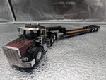 Trucks N' Stuff 1/87 Ho Peterbilt 367 Black Jack Semi W/ Lowboy SPT3142. Fixed Price $59.95.