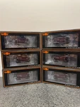Mth Ho Scale 80-90038 Li 70-TON Center Discharge High Ext Ore 6-CAR Set New. Fixed Price $249.95.