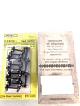 REBOXX-1 33" Ho Semi-scale Wheels Sets, 0.970" Axle Length, 12/ Pkg, Nmra RP-25. Fixed Price $6.95.