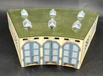 Marklin 7028 Or 411 Tinplate 3-STALL Locomotive Roundhouse Good Condition. Fixed Price $85.00.
