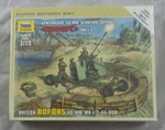Zvezda 1/72ND Scale British Bofors 40MM MK-1/2 Aa Gun Model Kit #6170 *sealed*. Fixed Price $13.99.