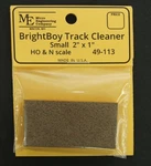 Micro Engineering 49-113 Brightboy Track Cleaner Small 2" X 1". Fixed Price $7.41.