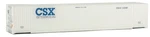 Walthers 949-8520 Ho Csx 53' Singamas Corrugated-side Container. Fixed Price $15.17.