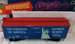 Unique ROUNDHOUSE#7838 Strength 36' Box Car Savings Bonds Kit. 1/2 Current $s. Fixed Price $13.00.